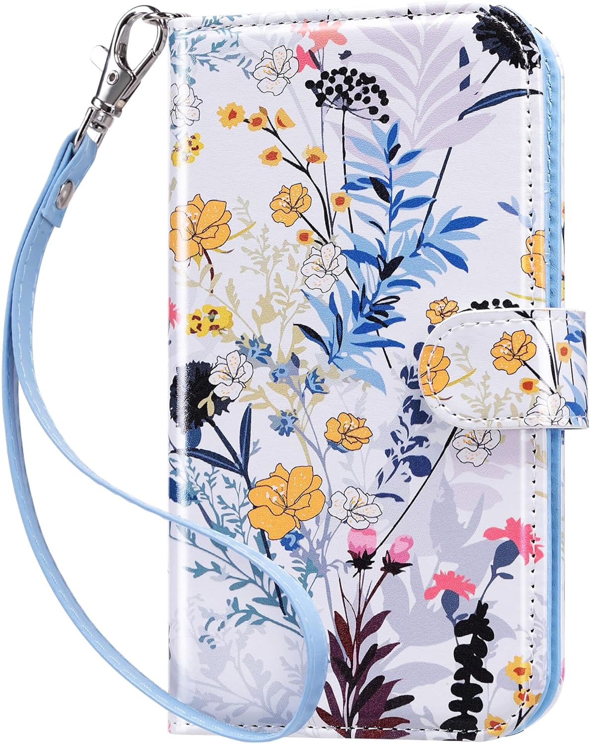 ULAK Compatible with iPhone 17 Wallet Case [RFID Blocking], Women PU Leather Shockproof Protective Folio Flip Cover with Card Holder Kickstand for iPhone17 6.3 inch 2025, Tropical Forest - Image 9