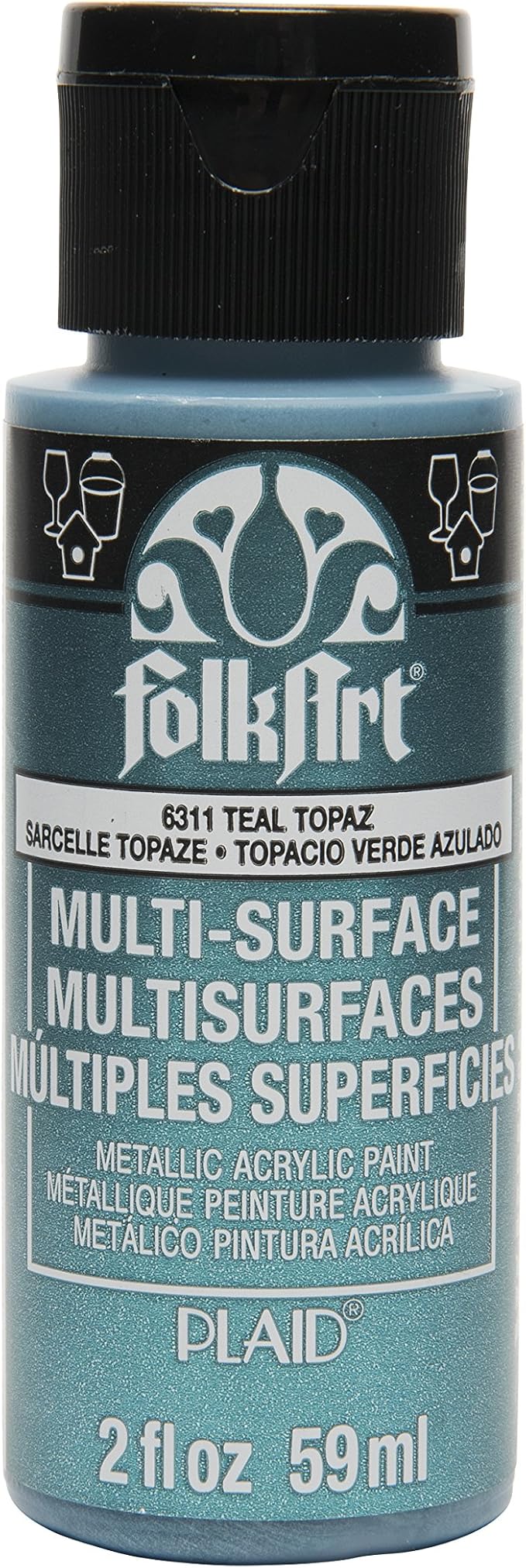 FolkArt MultiSurface Metallic Paint in Assorted Colors (2