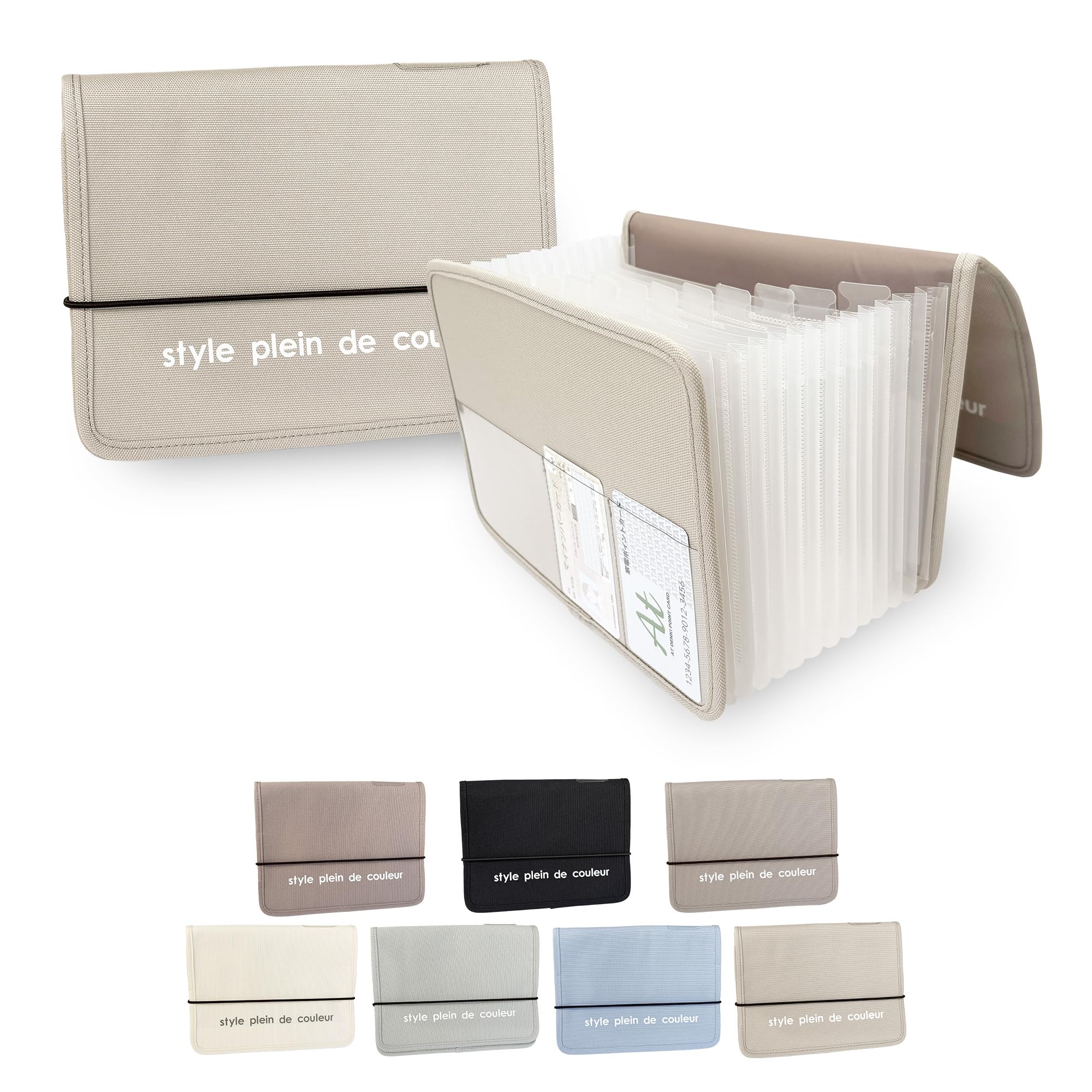 Amazon | [style plein de couleur] 医療費 領収書ファイル 【 A5