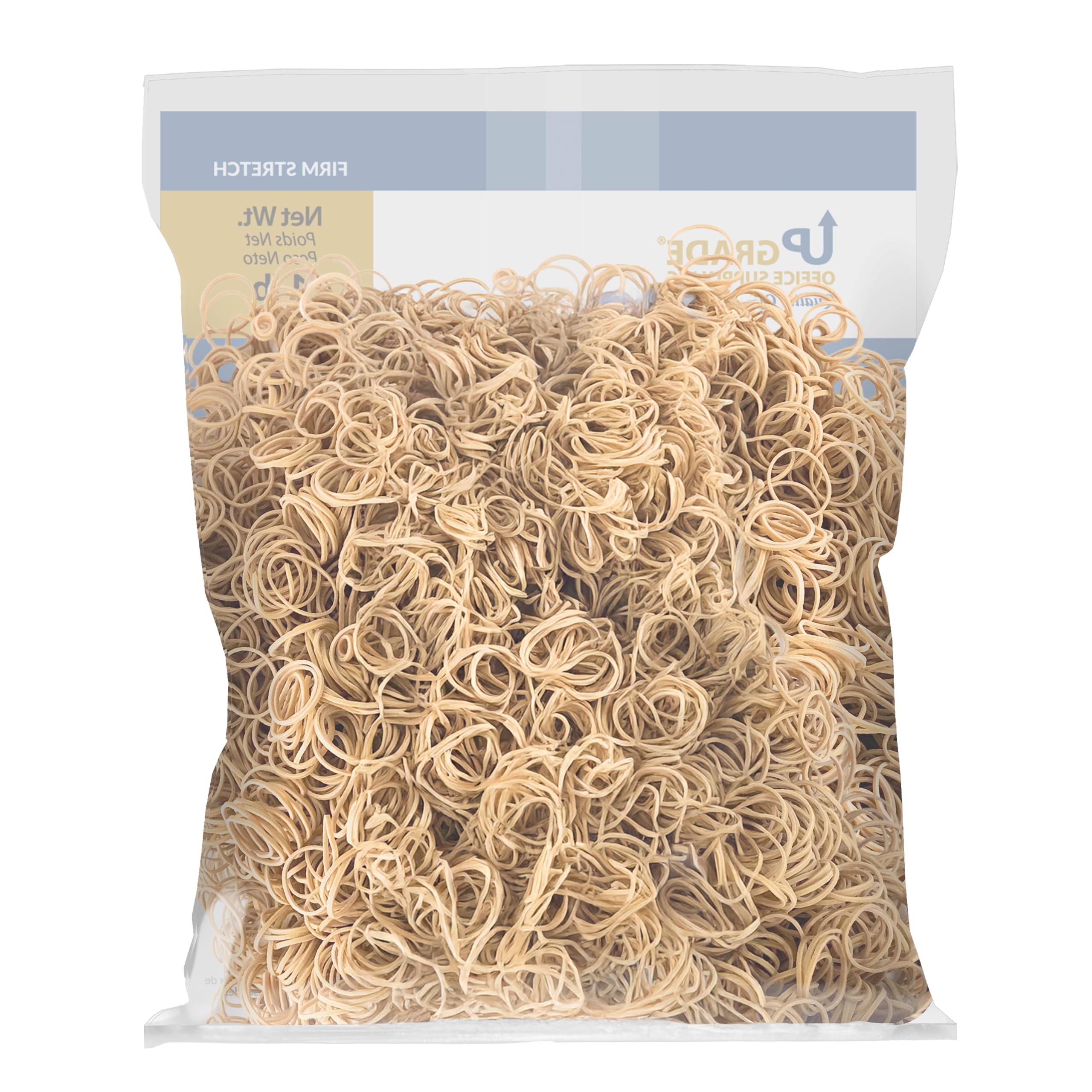 Ulepszone gumki do materiałów biurowych, rozmiar 10 (1-1/4 x 1/16), torba 0,5 kg, etui 20 sztuk, USA