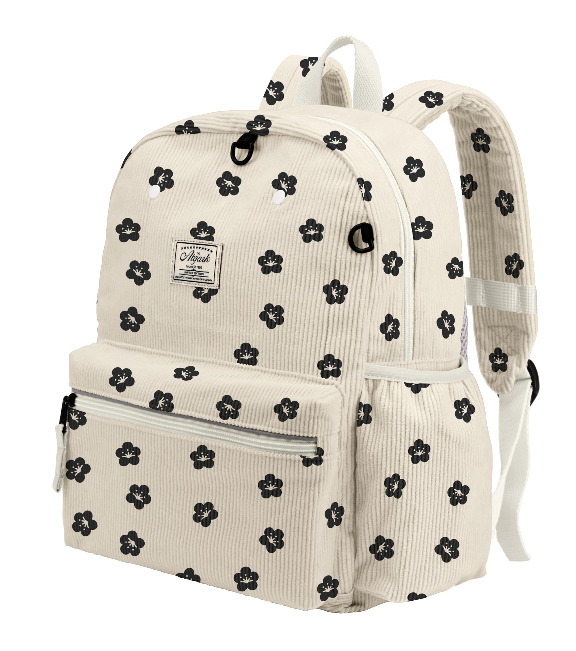 Corduroy Kids Backpack for Boys 6-10: Boys Girls Backpacks for Elementary Kindergarten 15” H Fit Folder