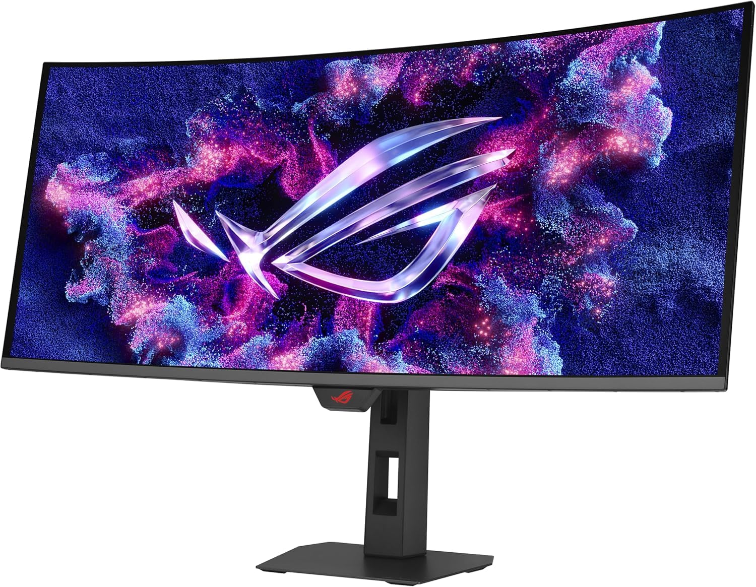 ASUS ROG Strix XG34WCDG - OLED-Monitor - Gaming | OLED Care Pro, 0,03 ms, compatibile G-SYNC, True 10-bit, DisplayWidget Center, ELMB Sync, per PS5, USB-C, DisplayPort, HDMI