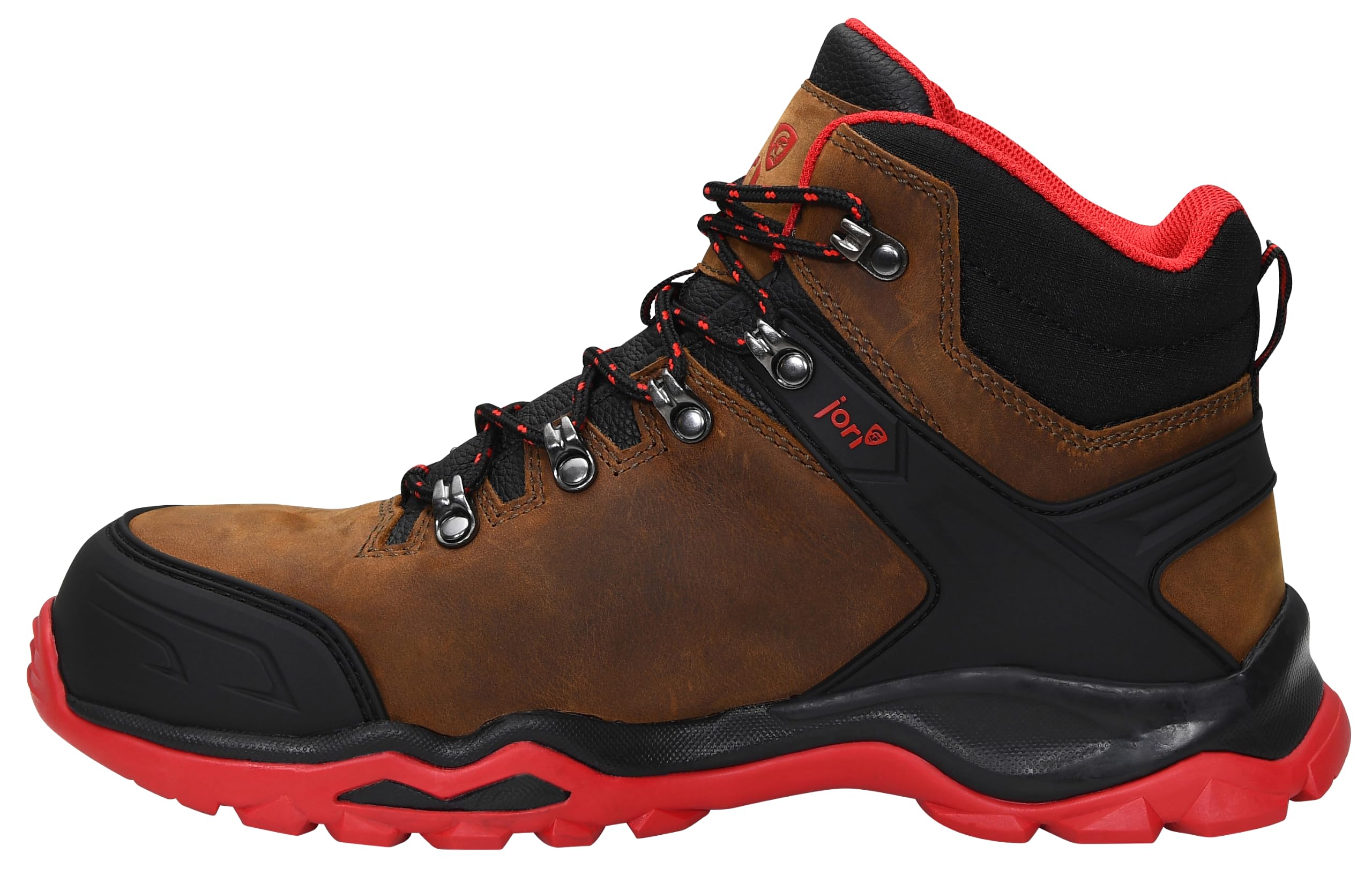 ELTEN Unisex Jo_powerful Brown Mid S3 obuwie ochronne