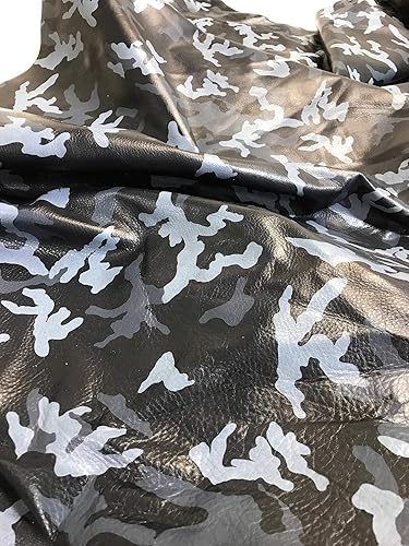 Miniatura 2 de Piel de vaca camuflaje (azul marino, 20 pies cuadrados (lado completo))