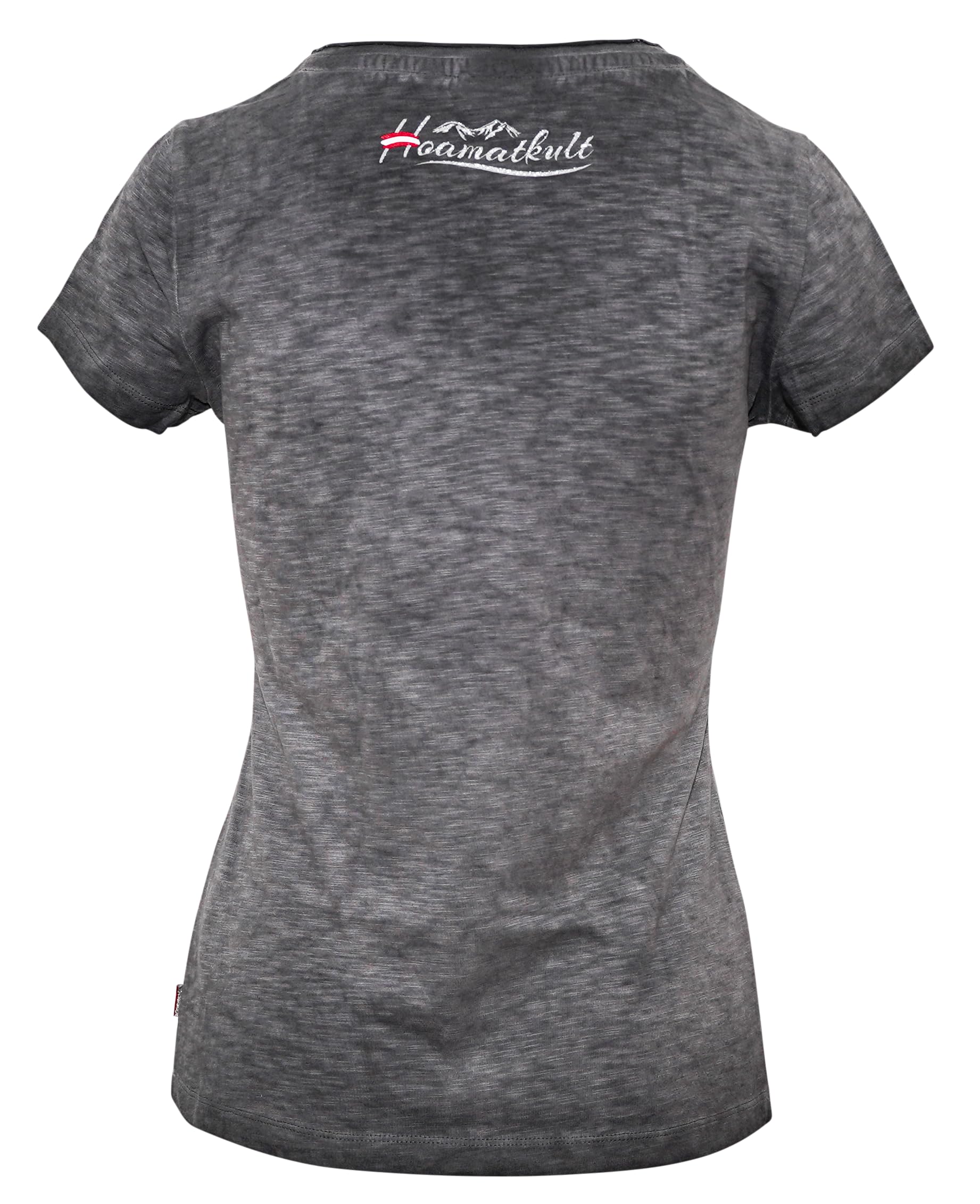 NEU! Austrian Girl Glitzer T-Shirt -Lass Dich verzaubern - Weicher Stoff, Perfekte Passform, Pflegeleicht, Langlebig, Ideal für Freizeit und Sport, Geschenk für Österreich-Fans