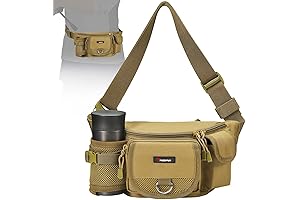 Piscifun Unisex Adult Fanny Pack: Ultimate Convenience for Fishing Enthusiasts