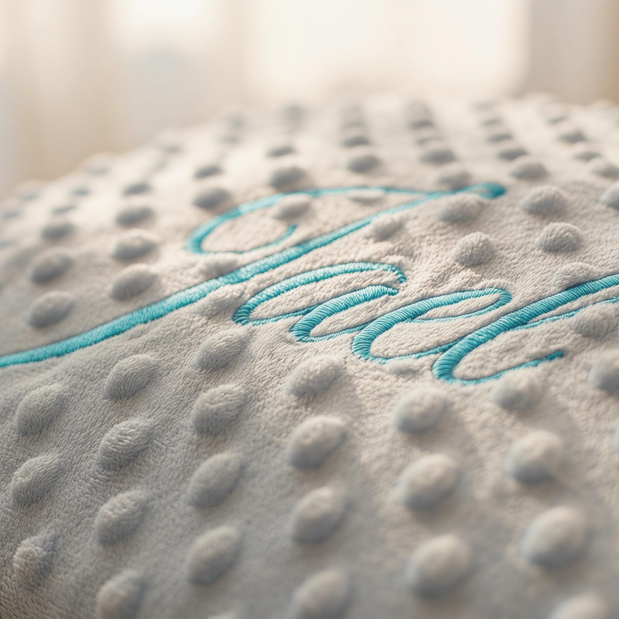variouss Couverture Bébé Personnalisée + Dou-Dou avec Nom Brodé pour Baptême, Nouveau Né, Baby Shower.