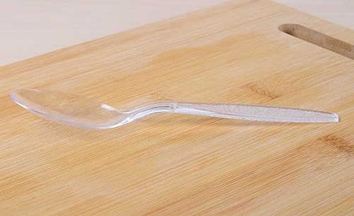 Miniatura 3 de Daxwell Cucharas de plástico, poliestireno pesado estándar, transparente, A10000864 (caja de 1,000)