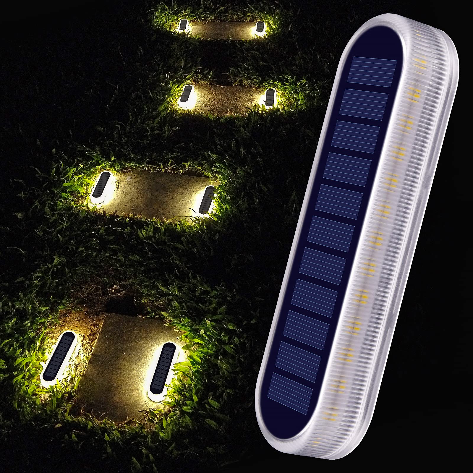 Buy Solar Step Lights Outdoor Waterproof LED, Solar Outdoor Step Lights