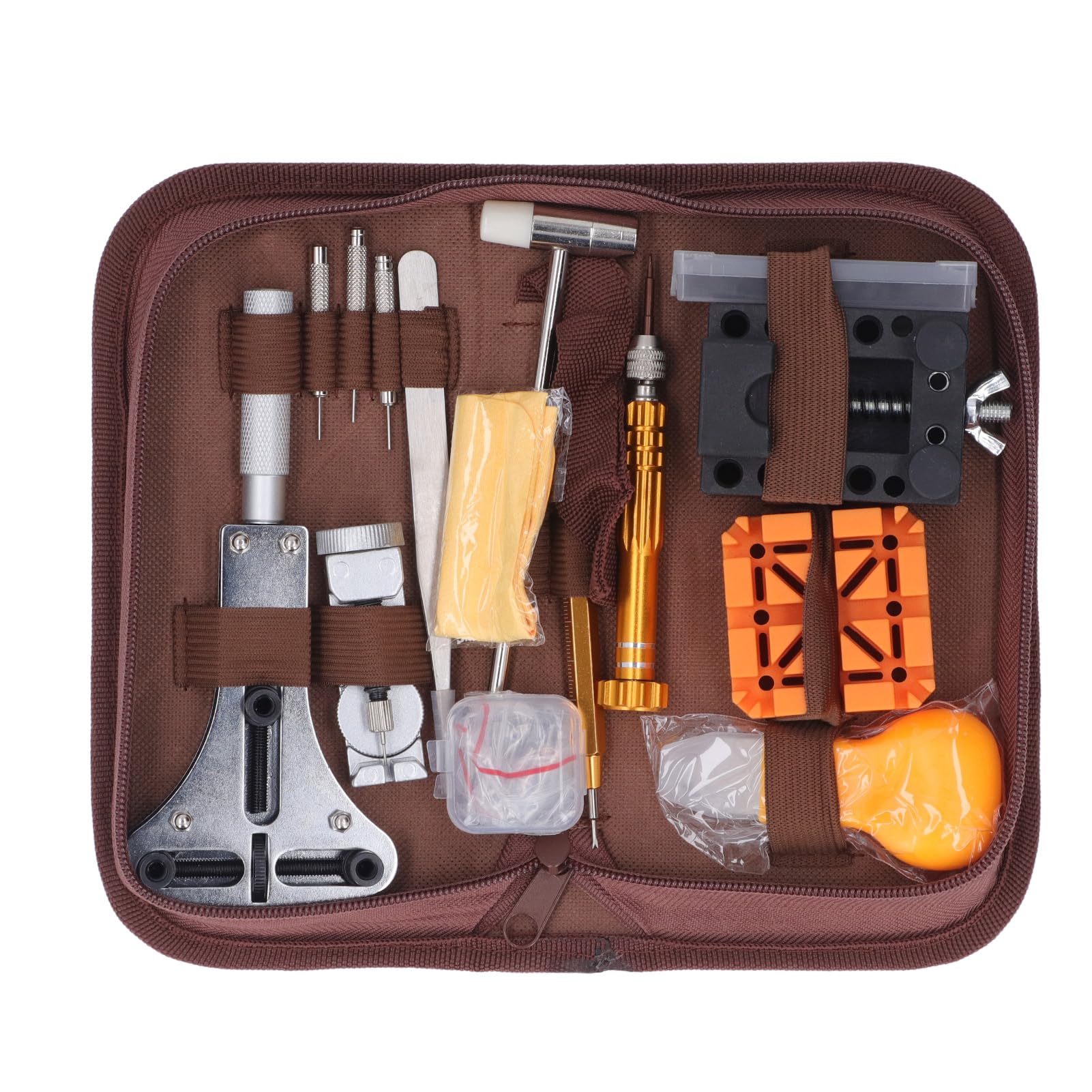 Kit de destornilladores para reparación de relojes 149 en 1, herramienta de reemplazo de batería, removedor de eslabones de banda, abridor trasero