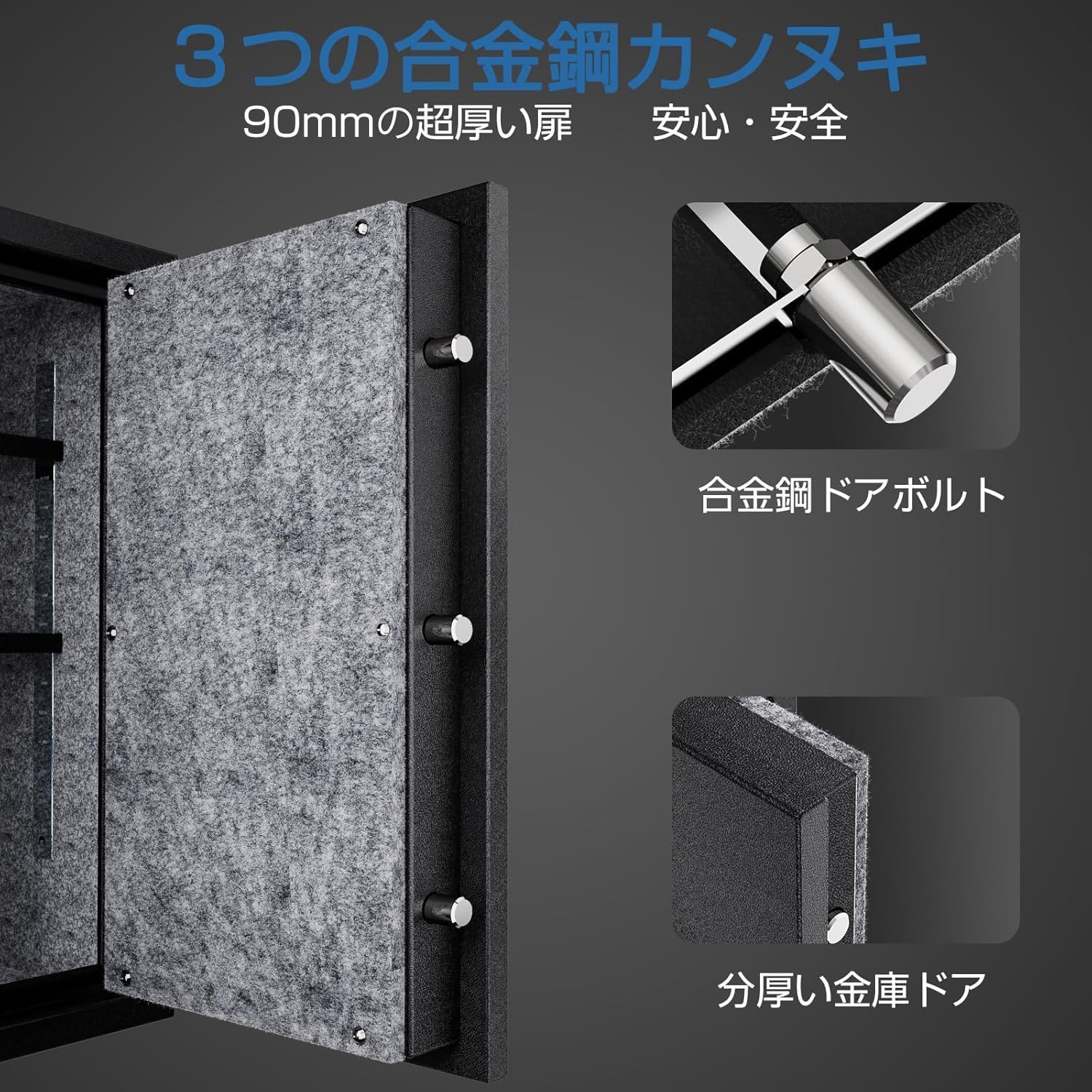 WASJOYE 指紋認証式 金庫 耐火引き出し内蔵 火災対策金庫 家庭用 業務用 Amazon.co.jp: WASJOYE 耐火金庫 指紋認証式 火災対策可 A4