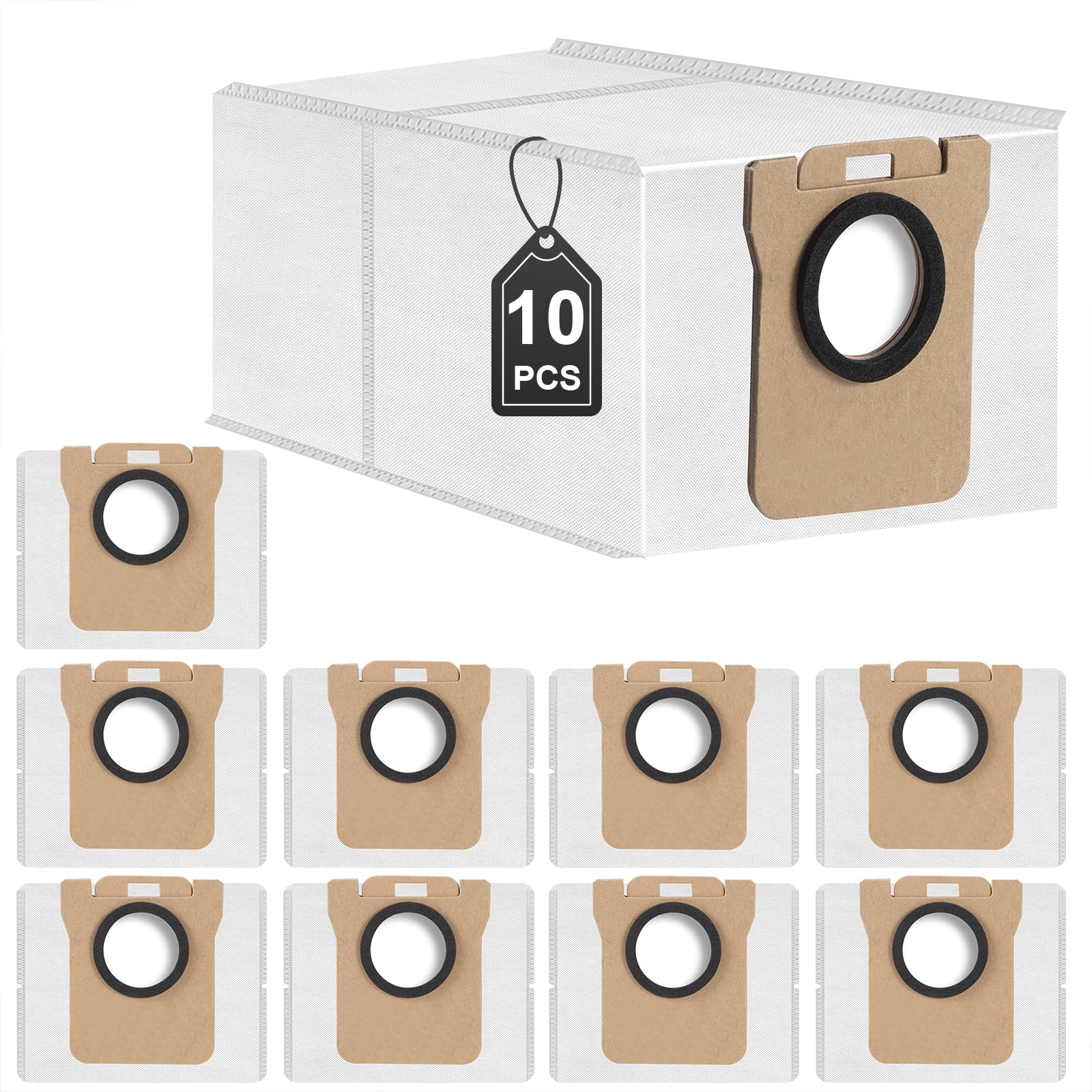 10 Sacchetti Aspirapolvere Wetrok Compatibili &ndash; Ricambio Per Modelli 42614 E 42634