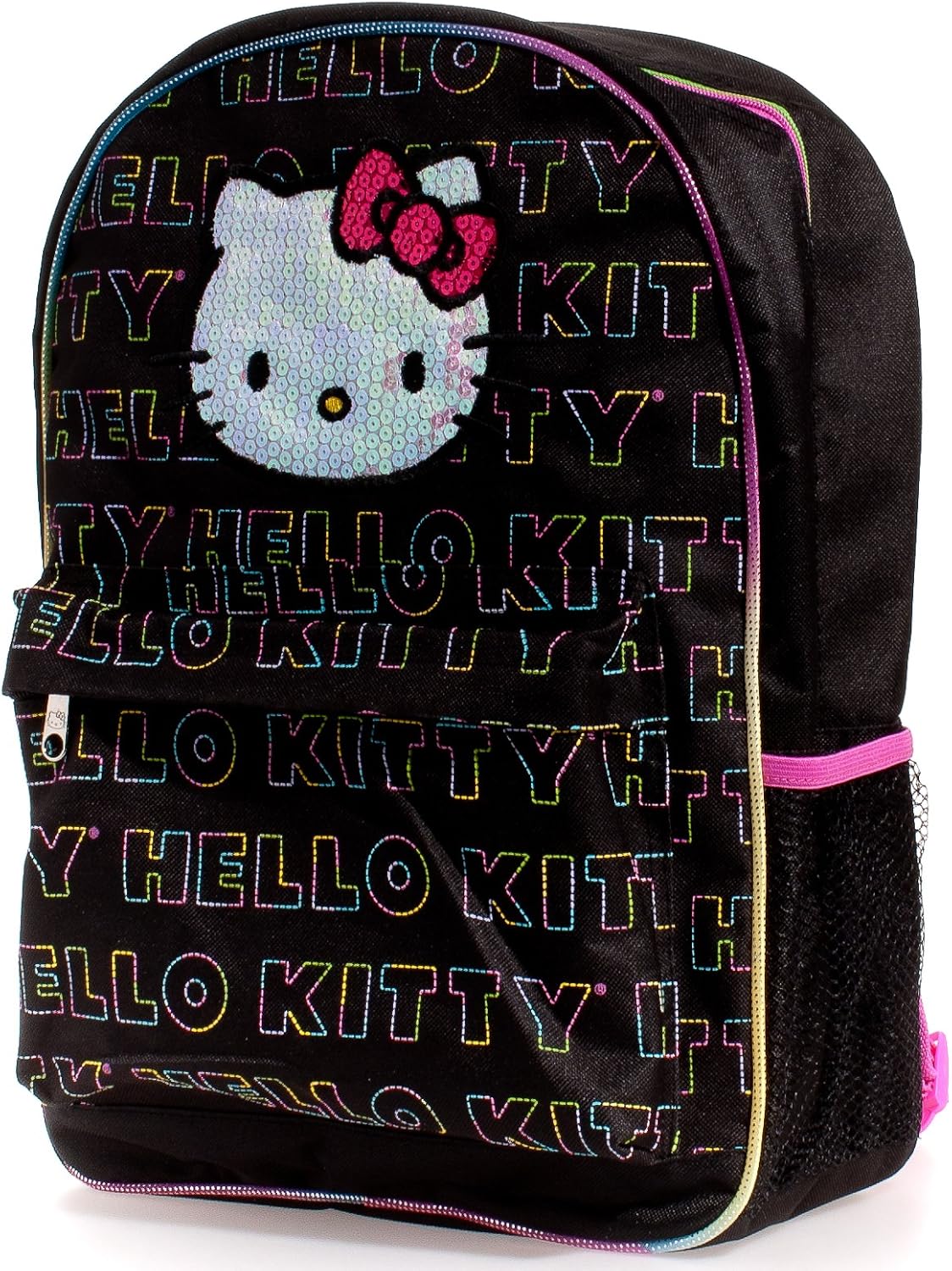 Hello Kitty BackpackBlack & White Checkerboard with Hello Kitty Sequin
