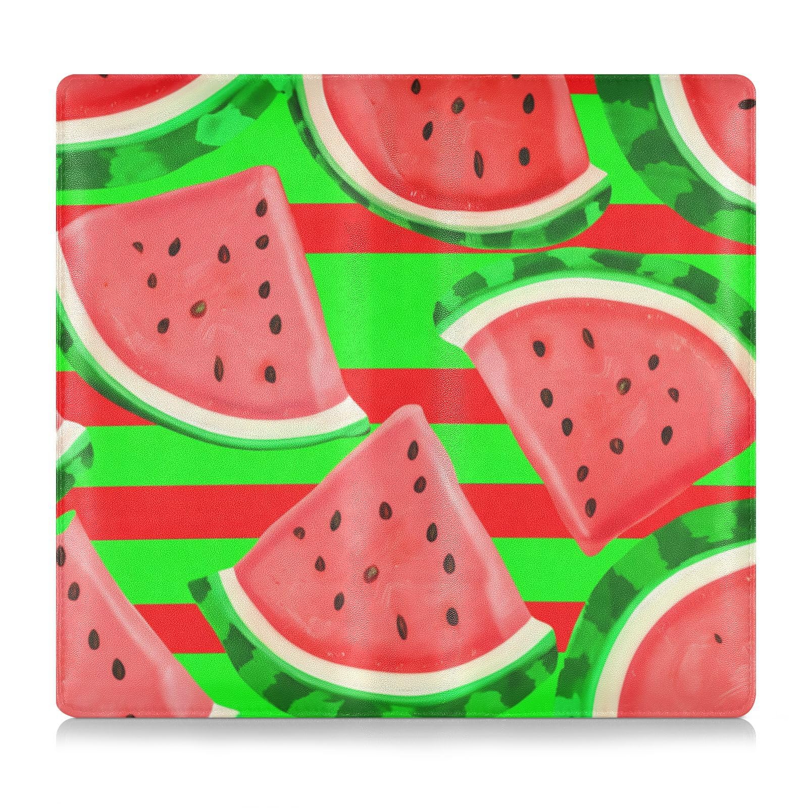 BURSTDDY Watermelon Leather Car Registration and Insurance Holder,Registration and Insurance Card Holder Glove Box Car Organizer Car Document Holder for Cards, Driver License