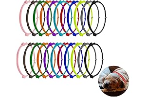 AIEX 24Pcs Puppy ID Collars: Essential for Weeping Newborns