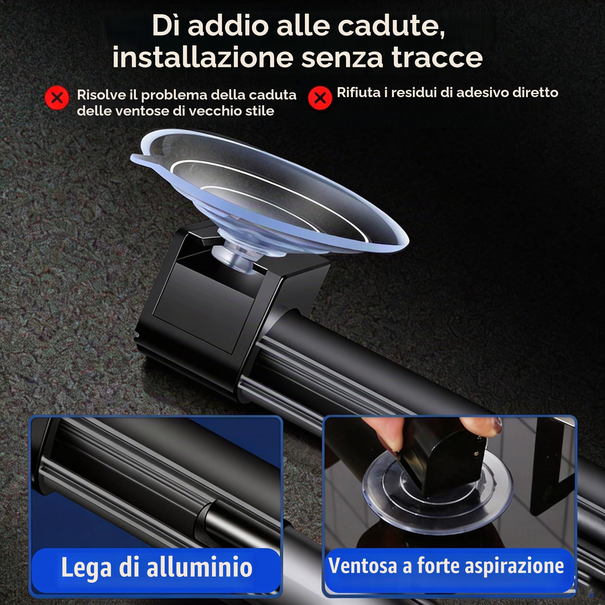 Parasole Automatico Retrattile Aggiornato 2026 per Parabrezza, Tendine Avvolgibili Regolabili, Bloccante UV e Calore, Universale per la Maggior Parte di Auto, SUV e Camion