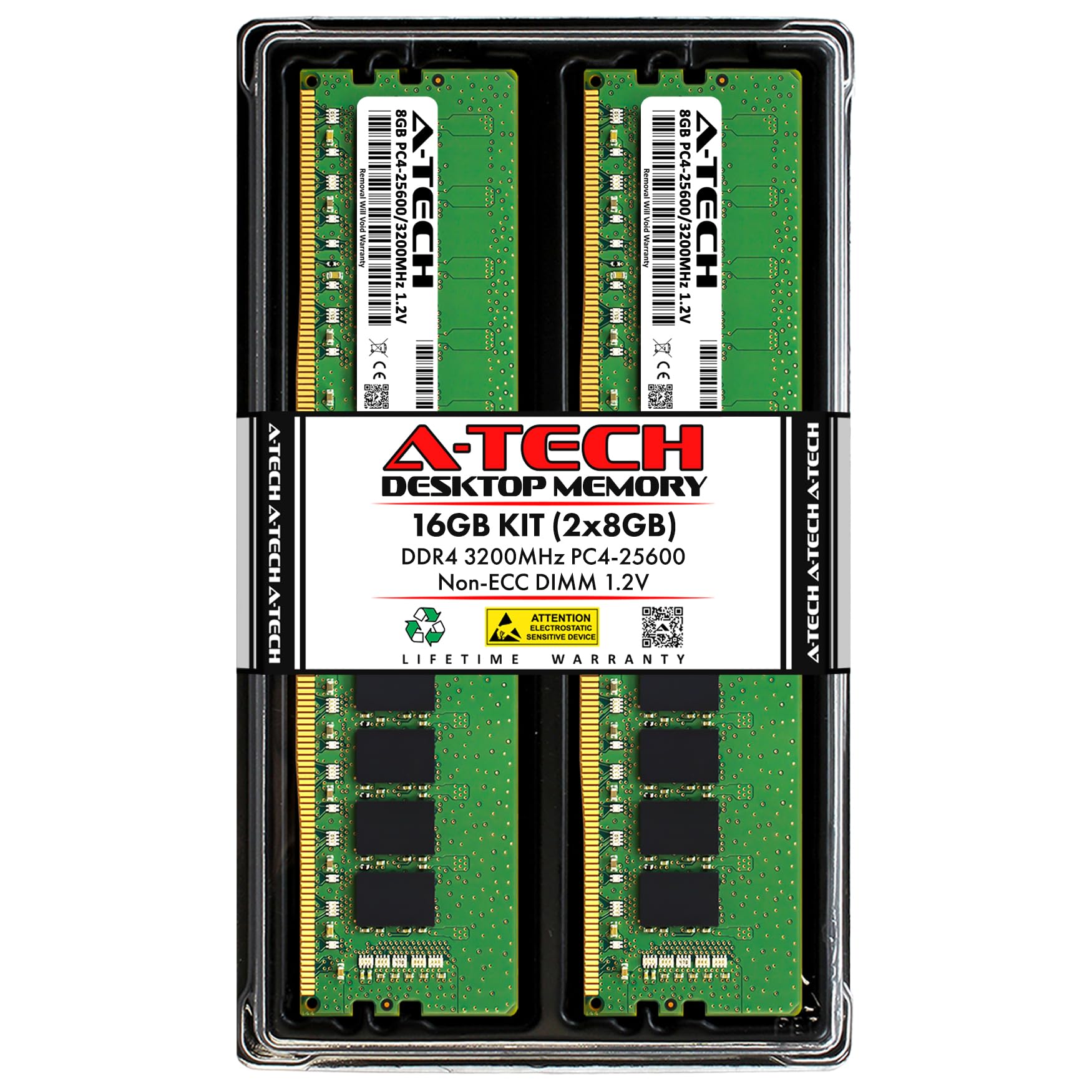 A-Tech 16GB Kit (2x8GB) RAM for ASUS ROG Strix B550-F Gaming WiFi