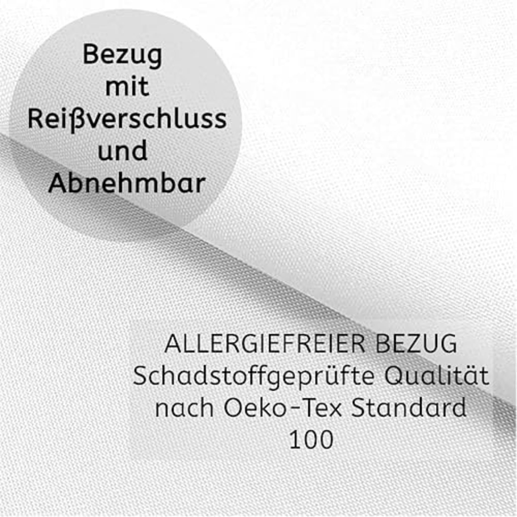 Baby Laufgittermatratze Bäri | Baby Matratze Laufgitter 120x105cm, Dicke 6 cm | 6-eckige Laufstallmatratze Microfaser-Bezug abnehmbar & waschbar | Hochwertige Kaltschaumstoffmatratze