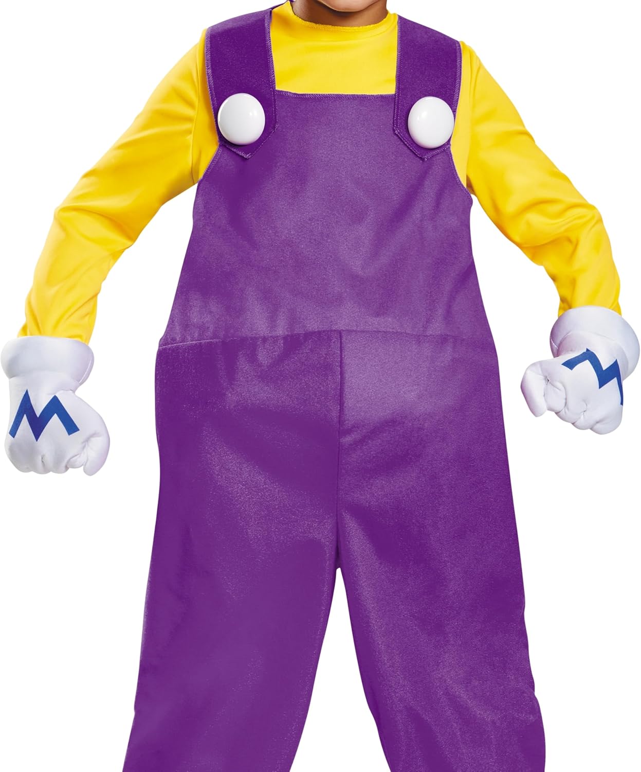 Disguise Wario Deluxe Super Mario Bros. Nintendo Costume - Image 3