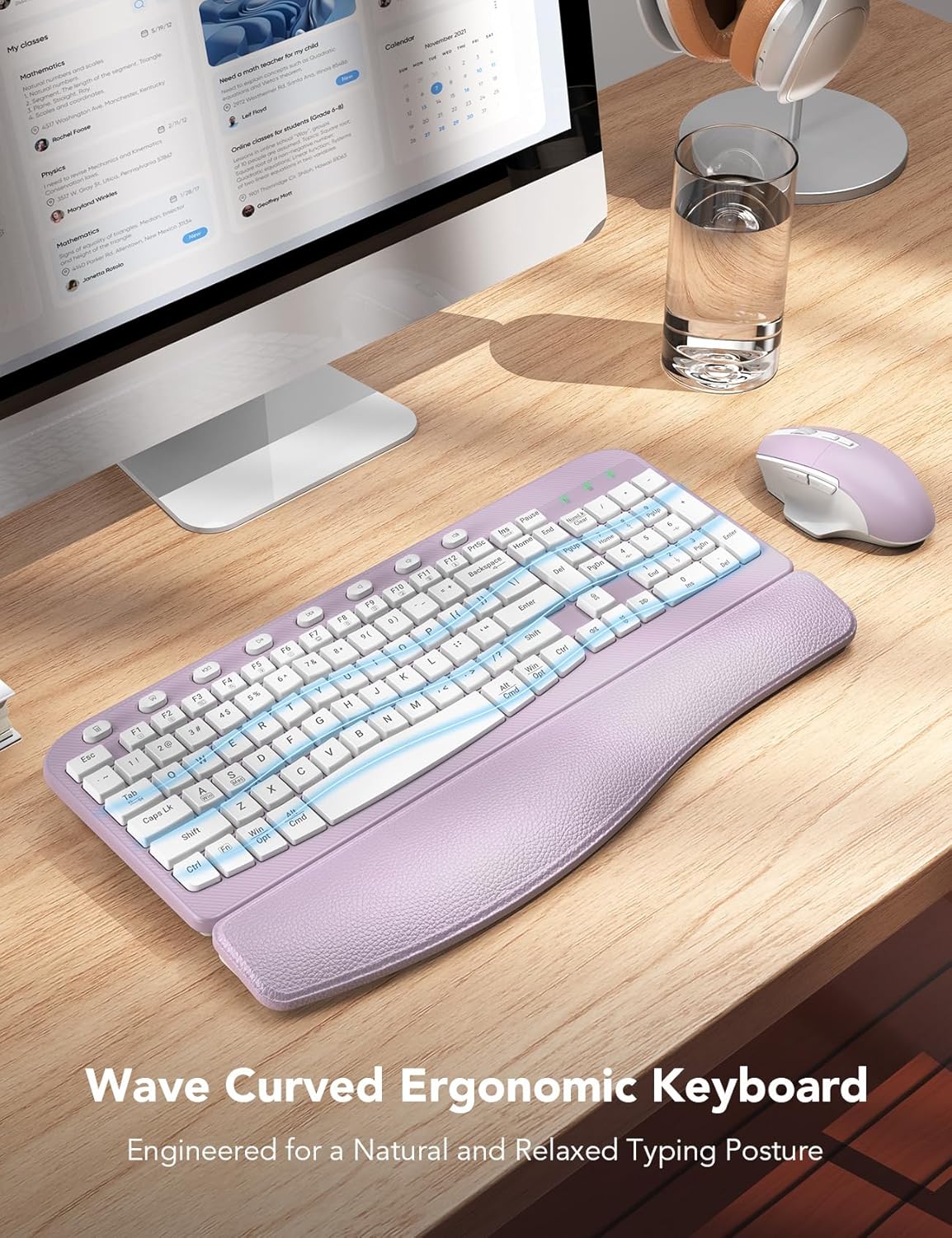 Ergonomic Wave Key Design