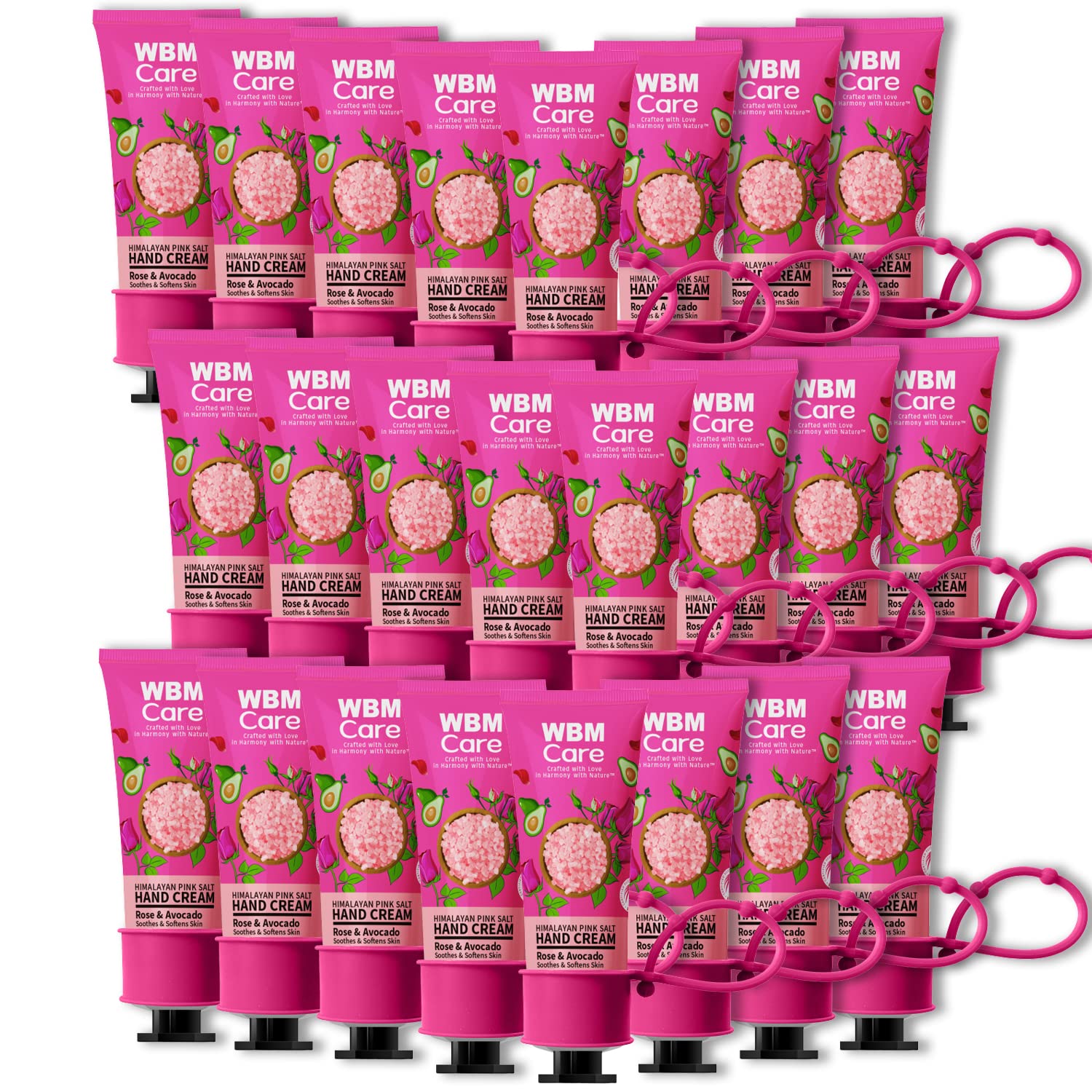 Natural Solution Moisturizer for Dry, Infused with Rose & Avocado, Rich Mix of Vital Nutrients, Nourishes and Protects Deeply Skin Care, Pack of 24 (30g/1oz Each)