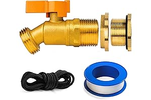 P72-02330 Brass Spigot for Rain Barrel