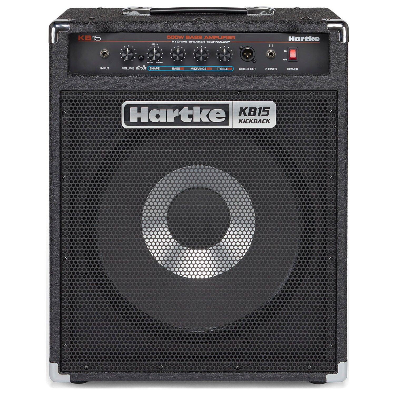 Amazon.com: Hartke KB15 Kickback 15 500 Watt Bass Amp w/Geartree