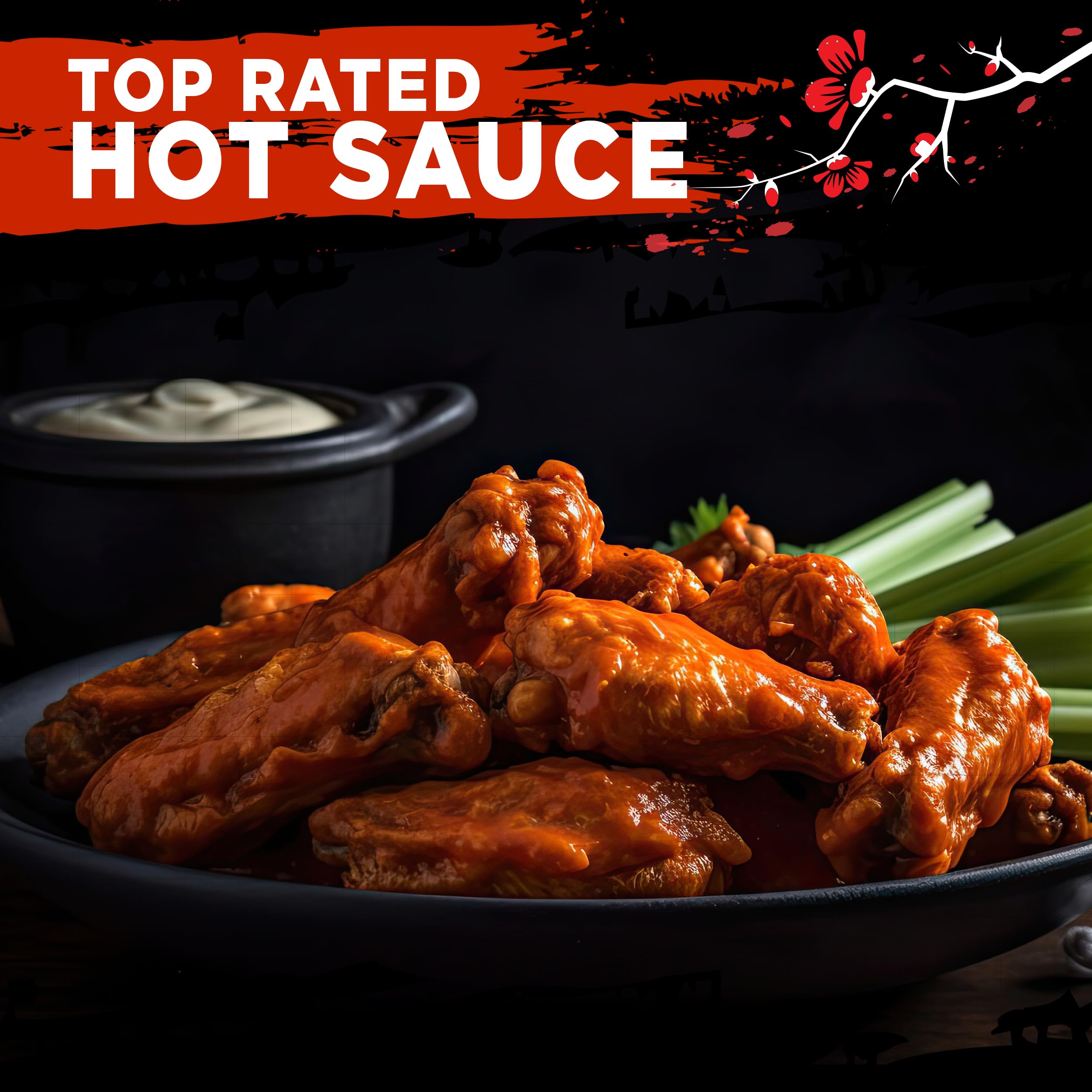 WASABI-O Combo Set of 2 Wasabi Original Sauce 62g & Wasabi Red Chili Sauce 55g
