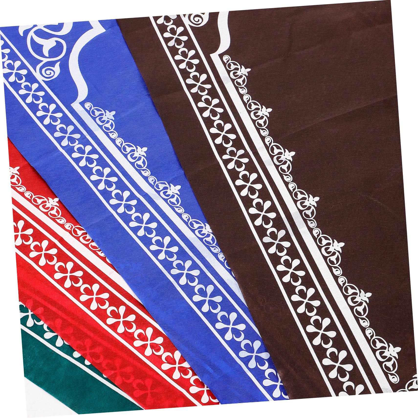 DECHOUS 16pièces Tapis De Prière Tapis De Prière Et Décoratif pour Festival De Eid pour Et Femmes Design Traditionnel