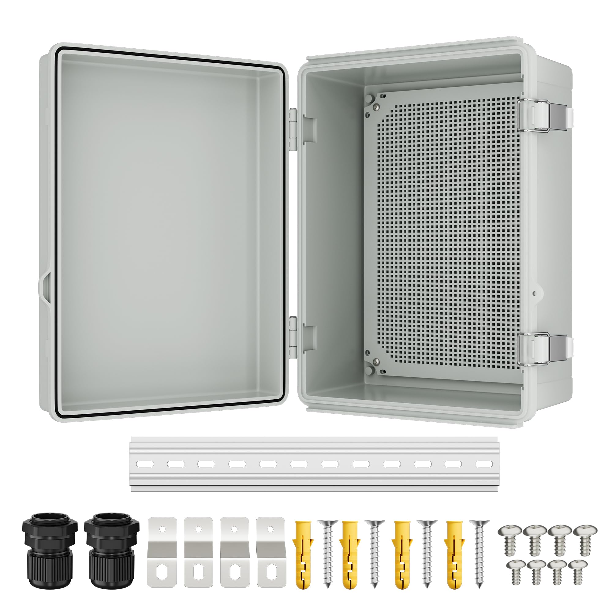 Joinfworld IP67 Outdoor Weatherproof Electrical Box 15.7"x11.8"x7.1" — image 1