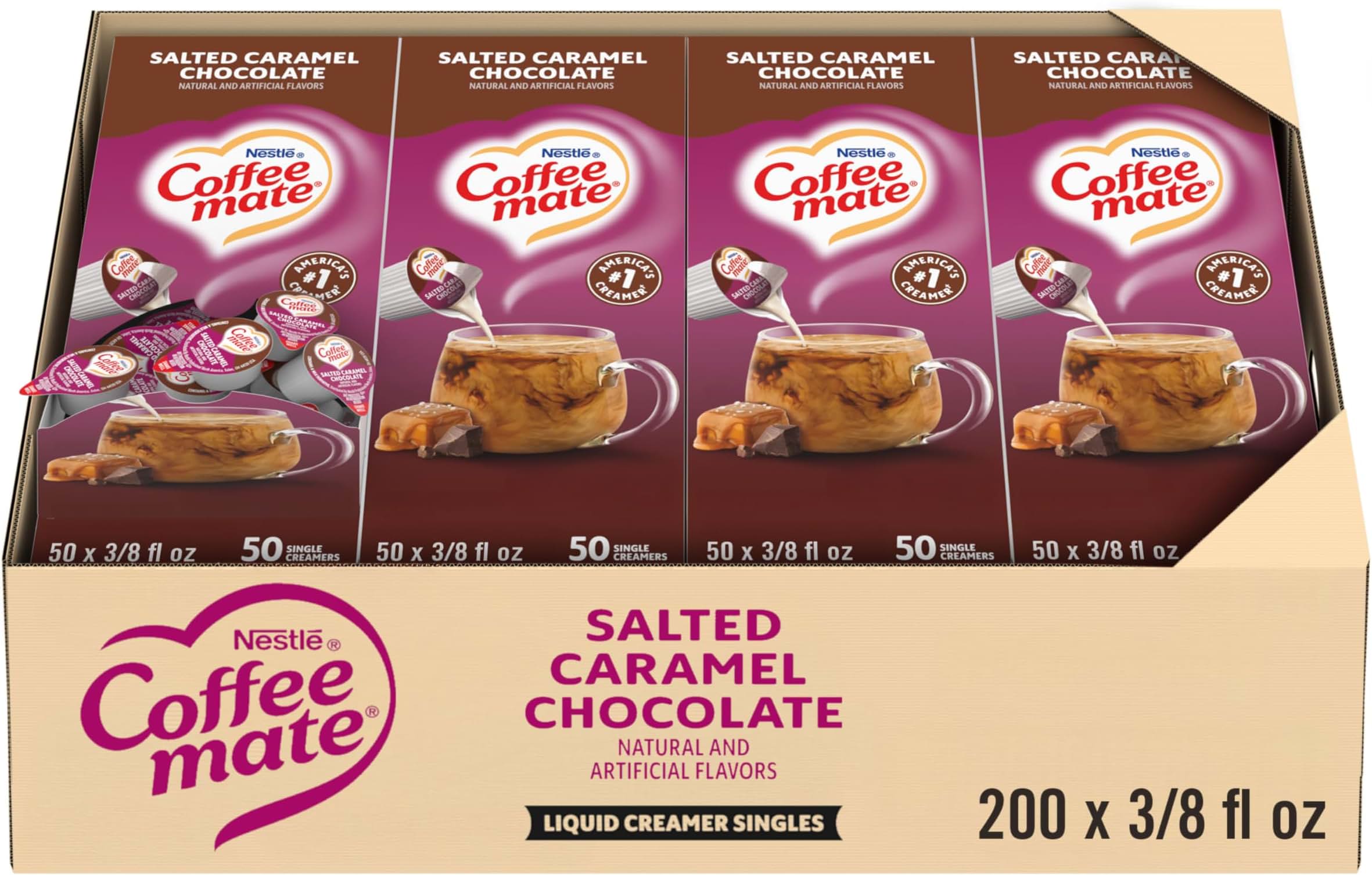 Nestle Creamer Caramel Chocolate Refrigeration