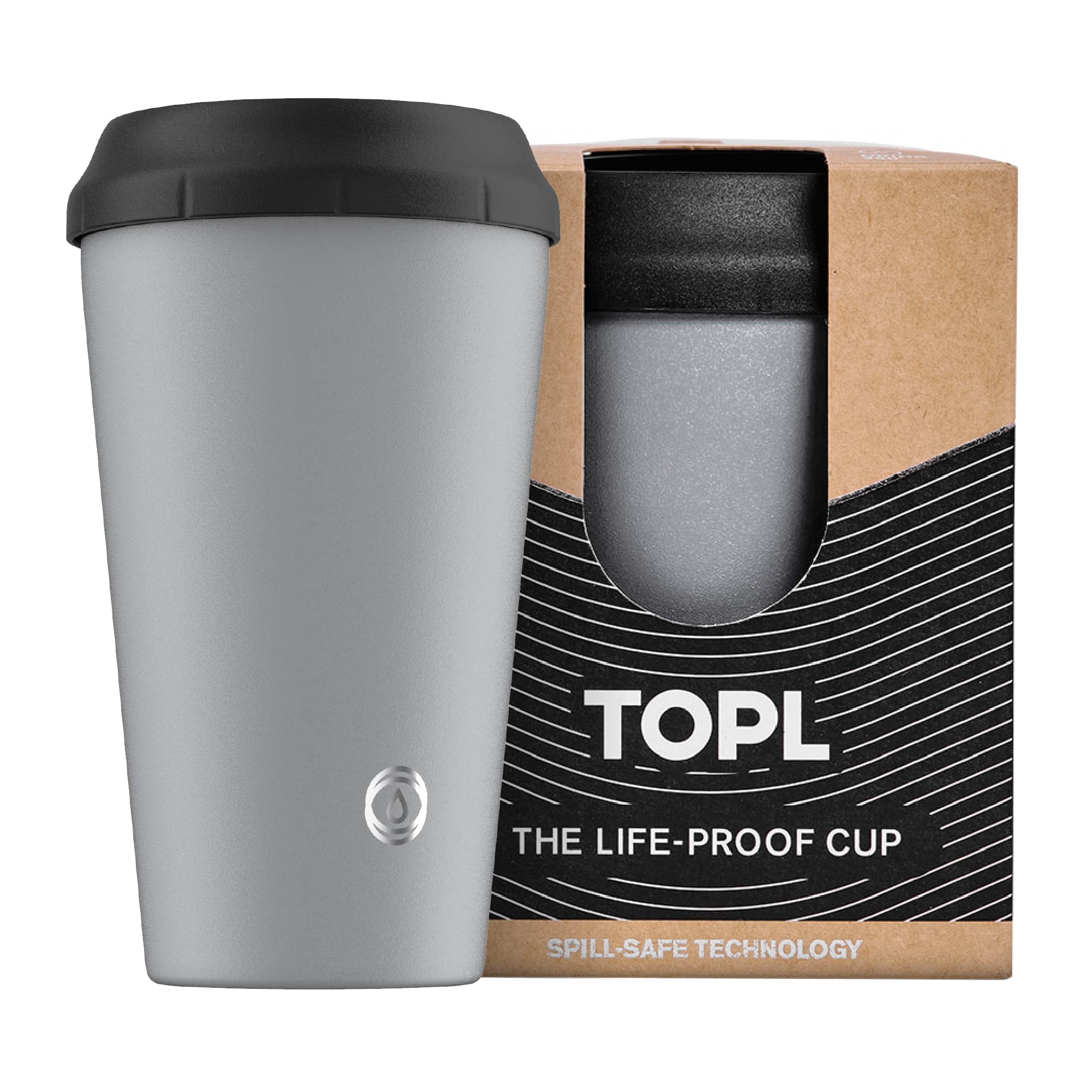 Herbruikbare Reismok - Geïsoleerde Lekvrije Koffiekop Met Smart 360 Technologie Bpa Vrij En Vaatwasmachinebestendig