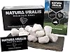 Natura Uralis Premium Belgorod Chalk Pieces White Chalk Pieces - Amazing Crunch Earthy Velvety and Firm ASMR Sensation Natural Calcium Carbonate Giant Pack 1000g