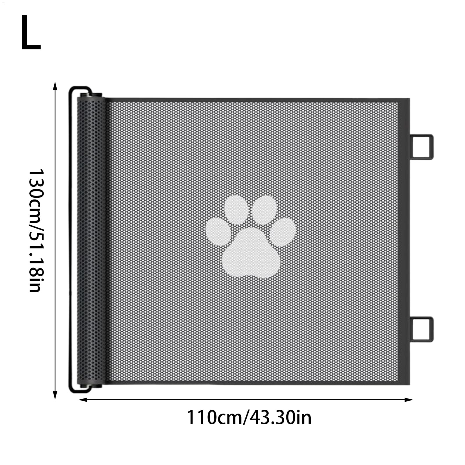Reja De Seguridad para Bebé Reja Extensible De Malla Protectora Infantil | Barrera De Seguridad Interior Para Puertas Guardería Escaleras Cocina Patio Exterior