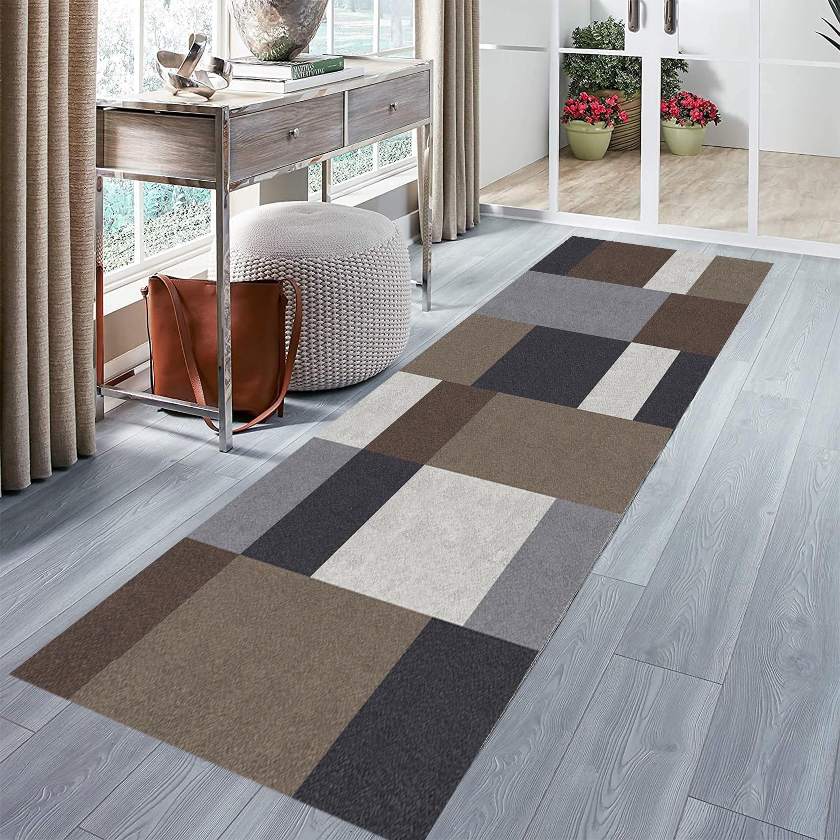 Amazon | 国産タイルカーペット 吸着マット 階段用 70 x 420 cm 耐久性 