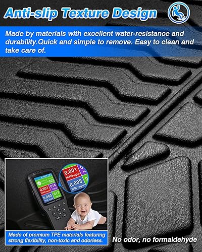 Miniatura 6 de Cartist Alfombrillas compatibles con Toyota 4Runner 2013-2023  Lexus GX460 2014-2022, accesorios para todo tipo de clima, forro de suelo para