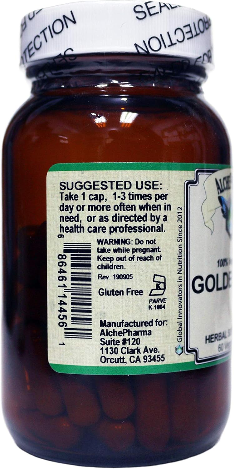 Goldenseal Root 250mg (Organic Hydrastis Canadensis) • 60ct Veg Caps