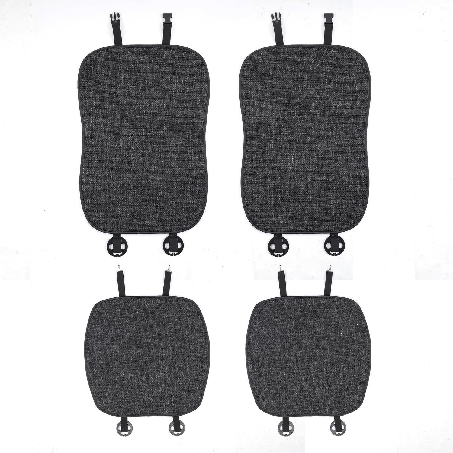 Federa Cuscino 45x100cm Cotone - Confezione Da 2, Antracite, Ipoallergenica E Traspirante - Foto 12