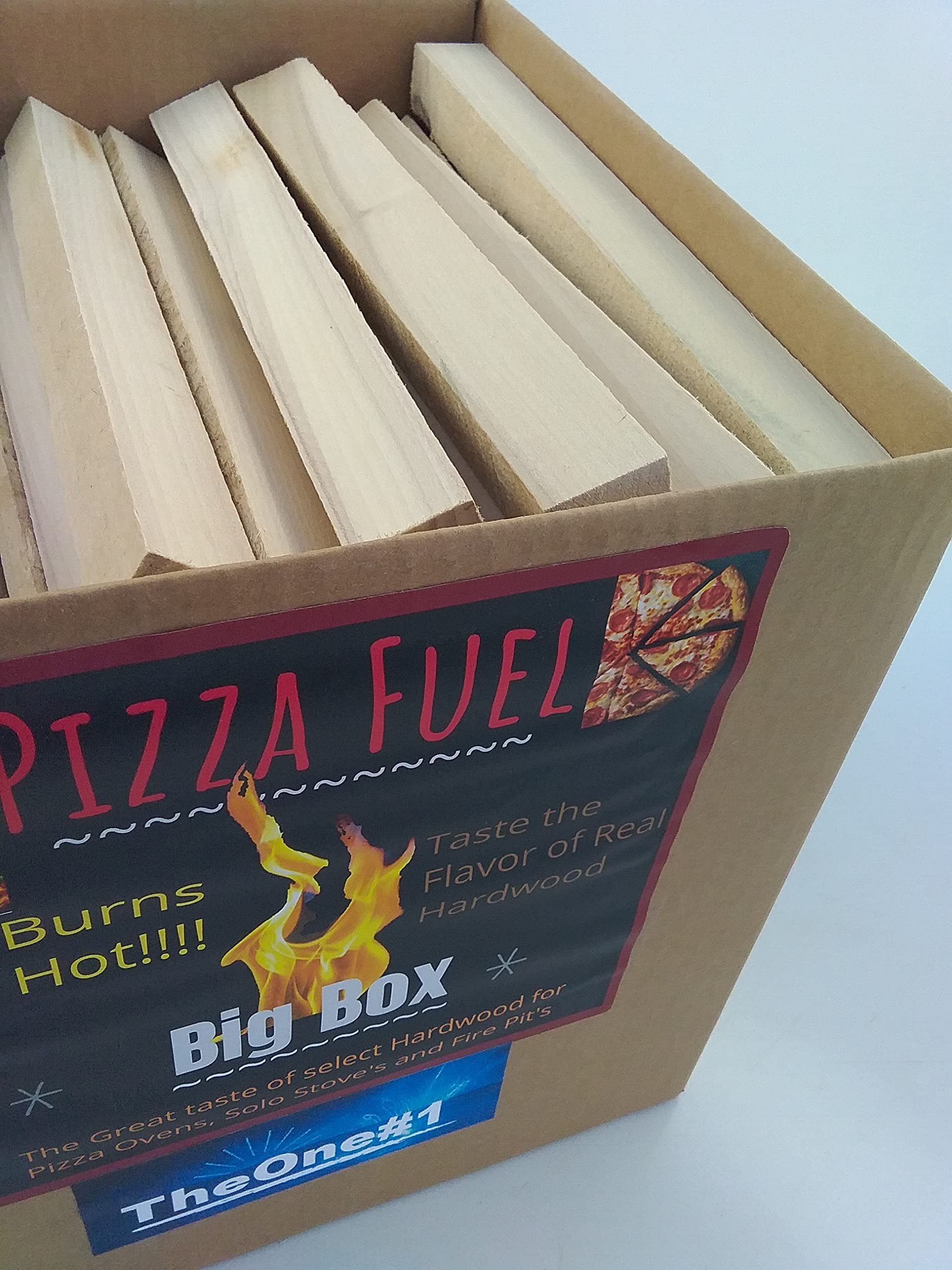Pizza Oven Wood kindling hardwood pizza fuel (Double Pack 6 inch size  15x12x6) : Amazon.ca: Home