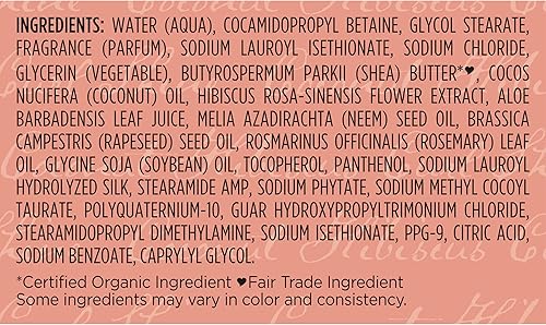 Miniatura 8 de SheaMoisture Champú de coco e hibisco, para cabello grueso y rizado, para limpiar e hidratar, 24 onzas