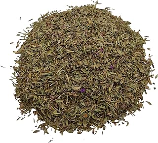 Wild Greek Dried Thyme Leaves 85g (3 oz) - 1.95Kg (68.8 oz) Premium Quality (85 Grams (3 oz))