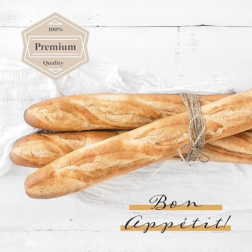 Miniatura 8 de Bandeja antiadherente para hornear baguette  Bandeja de pan francés para 2 baguettes perfectamente horneadas  Bandeja perforada para hornear