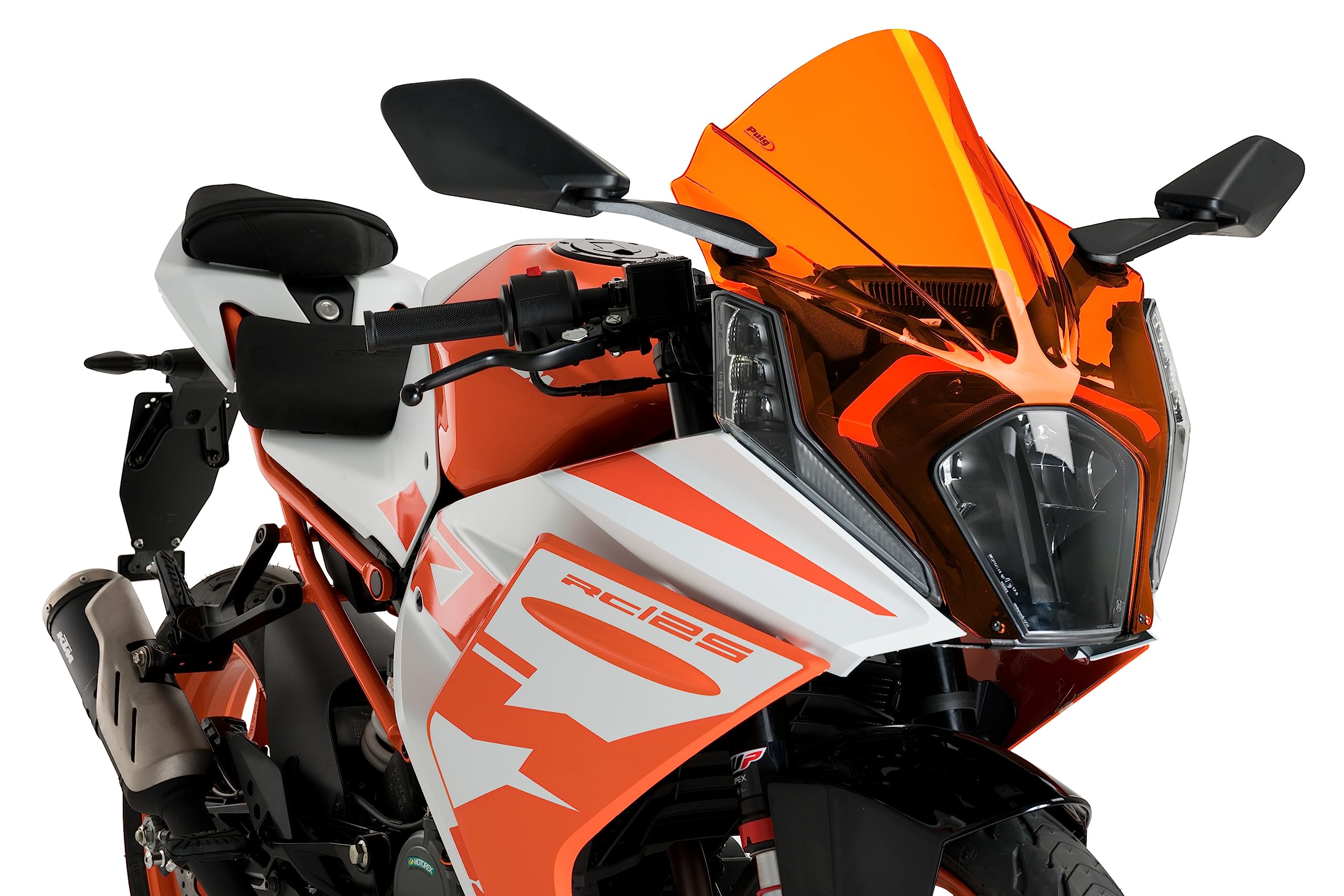 Puig Orange Z-Racing Screen KTM RC125 2022-2024