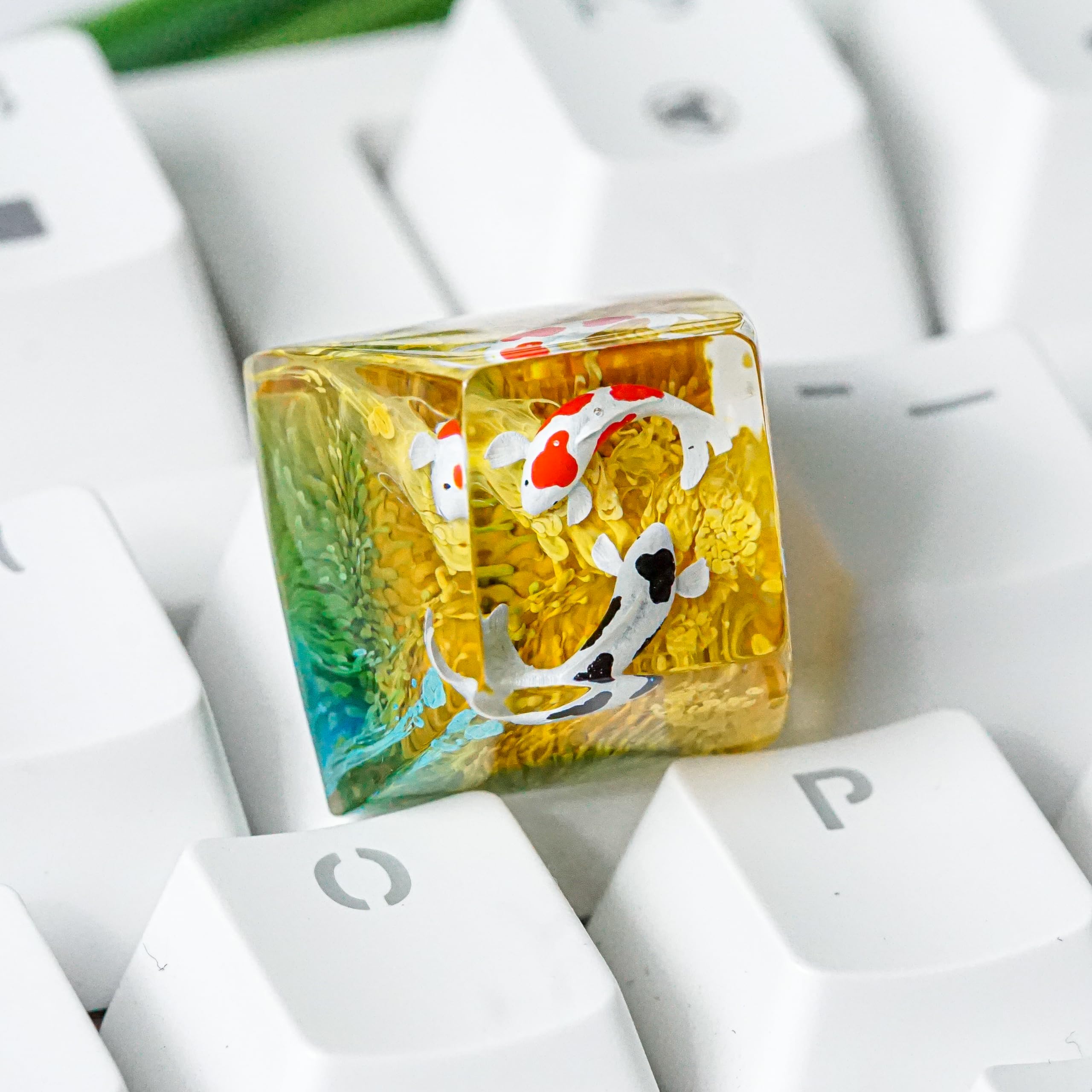 Amazon.com: DATKEY Turtle Ocean Artisan Keycap Custom Turtle Sea