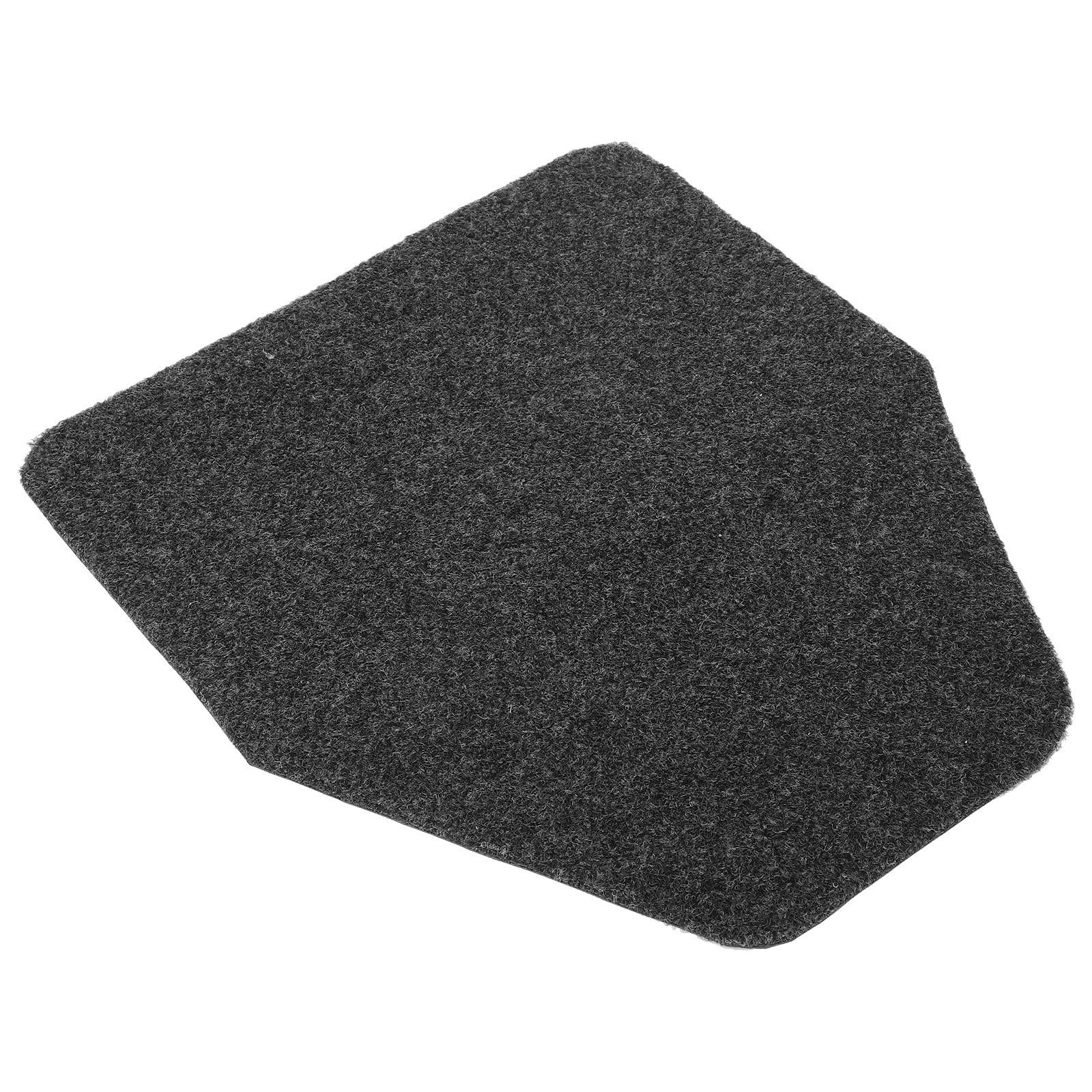 Alfombrilla para urinario SOLUSTRE de felpa premium y base protectora para baños de diseño
