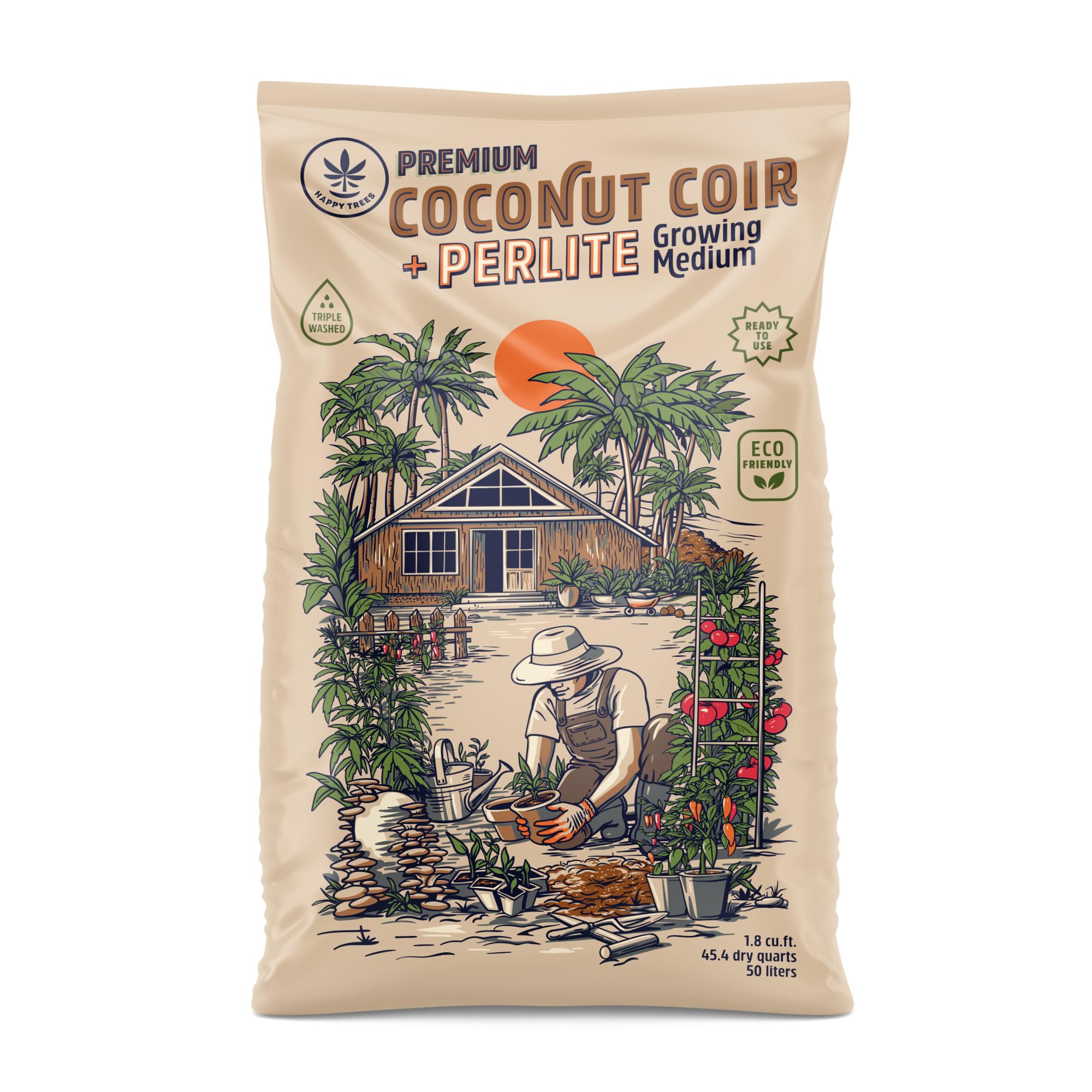 Happy Trees Coco Coir and Perlite