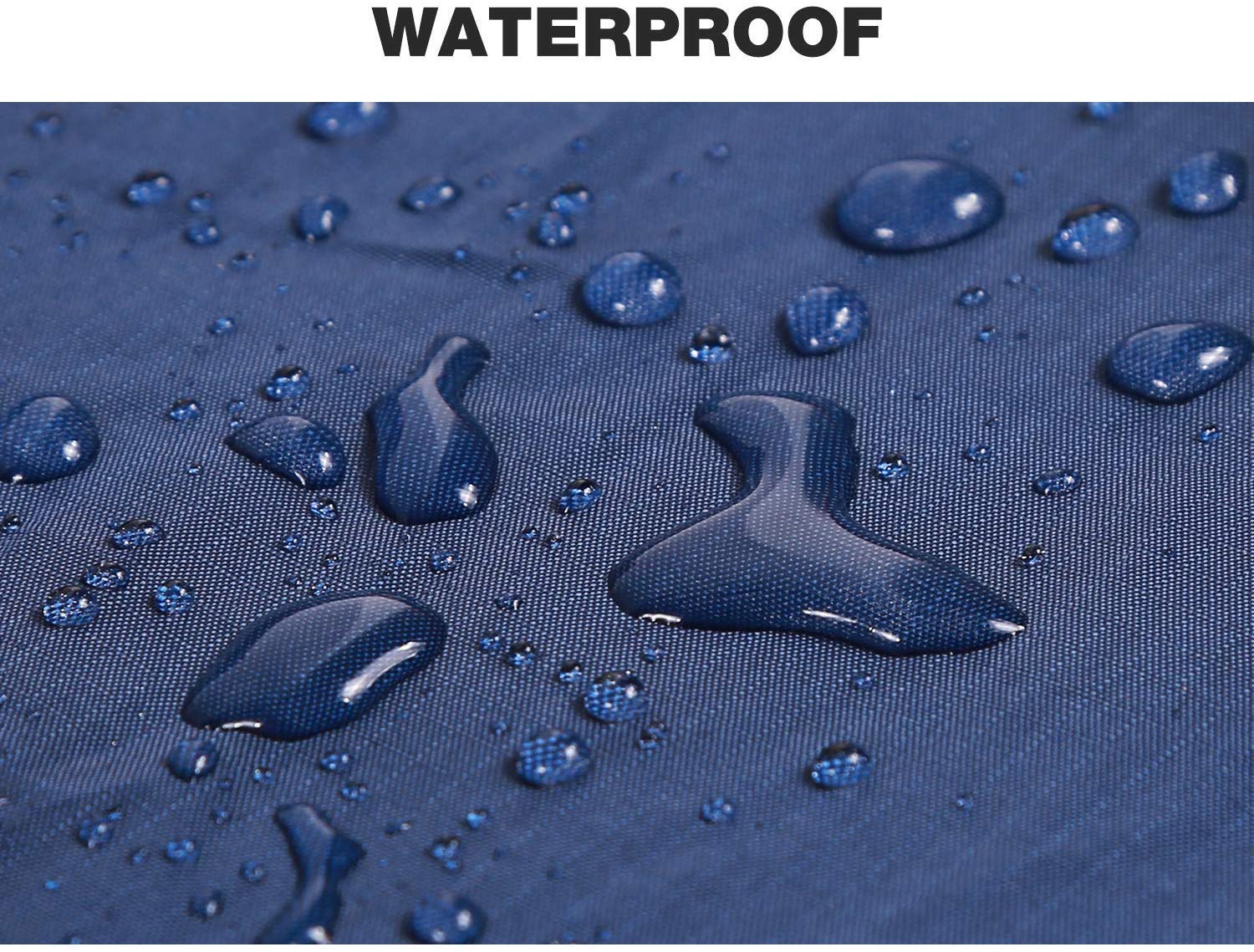 REDCAMP Wasserdichte warme Fleece-Campingdecke, 200 x 150 cm, Überwurfdecke, winddicht für kaltes Wetter, Outdoor, Reisen, Sport, Stadion, Rucksackreisen, Zuhause