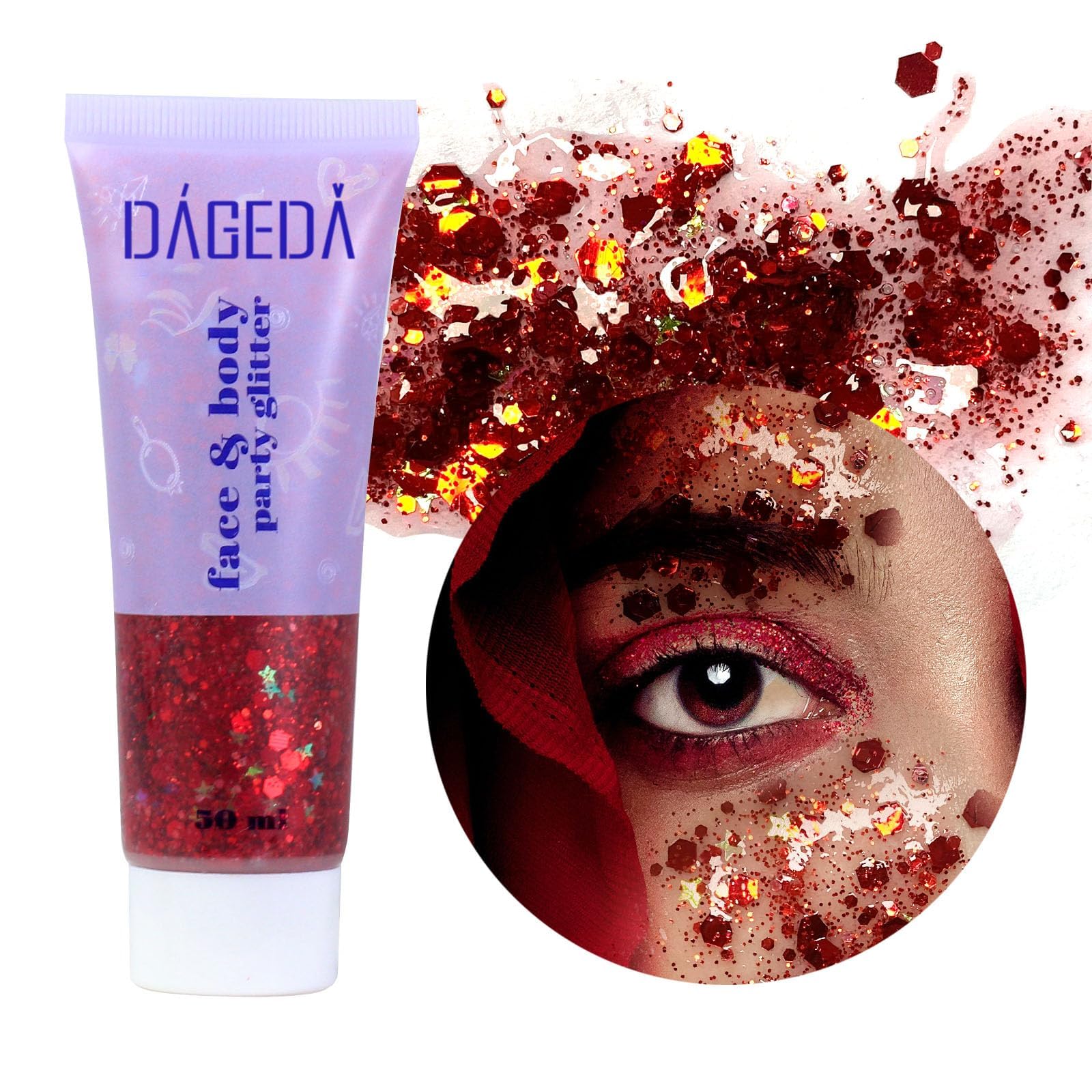 DAGEDA Body Glitter Gel