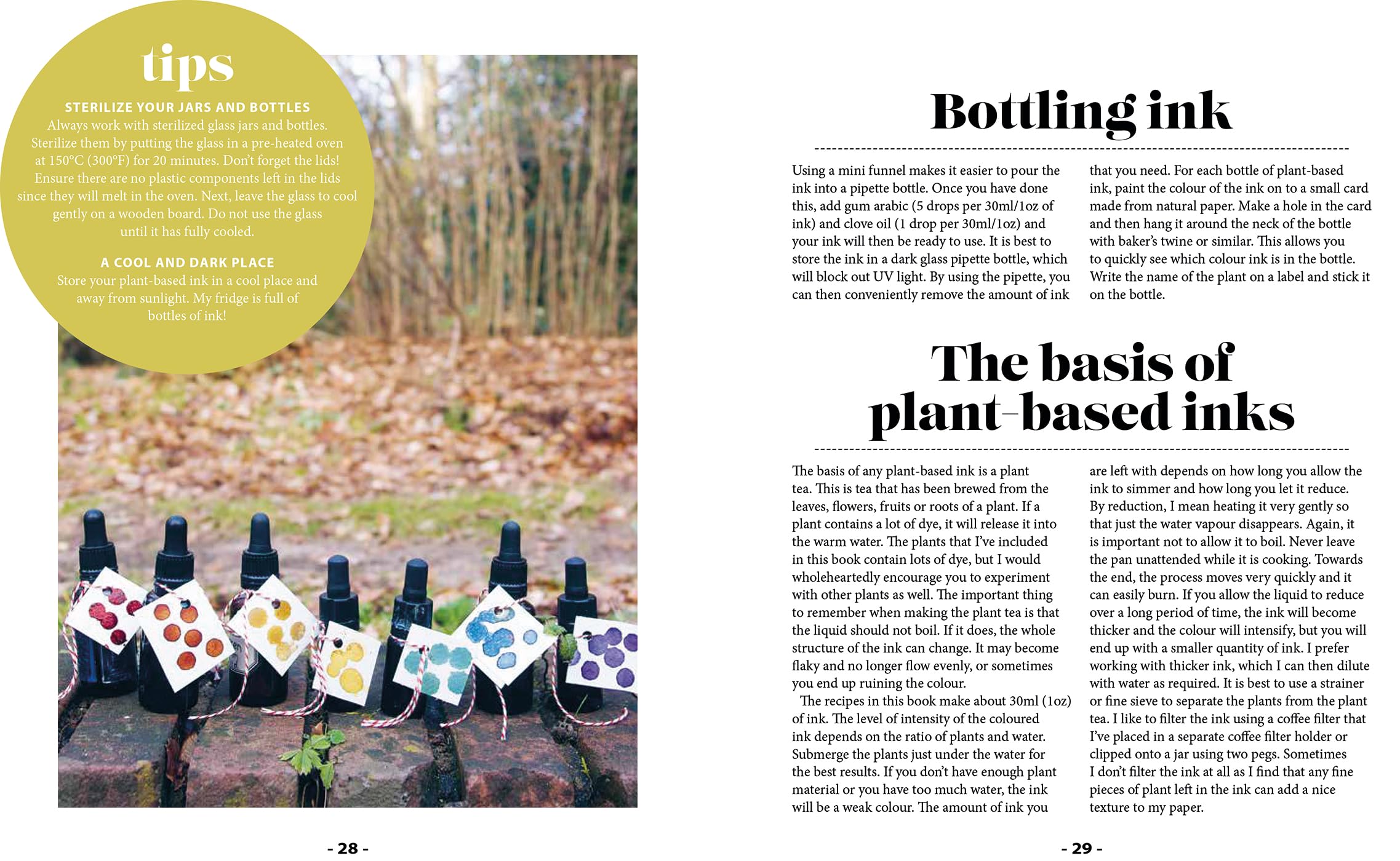 Plant and Ink: Make Your Own Plant-Based Ink