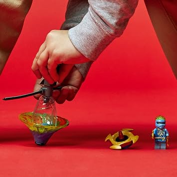 LEGO NINJAGO Jay's Spinjitzu Ninja Training 70690 Spinning Toy Building Kit with NINJAGO Jay; Gifts for Kids Aged 6+ 25 Pieces